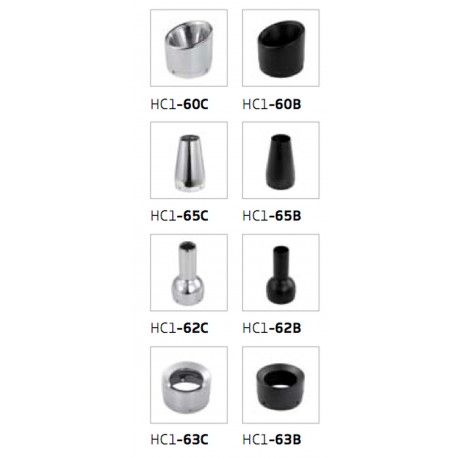 Endkappen bottle Ironhead HC1-62B schwarz