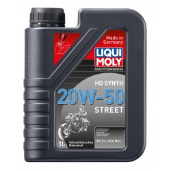 Huile moteur LIQUI MOLY Motorbike HD Synth 20W-50 Street