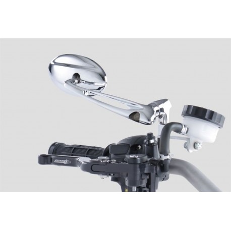 Rétroviseur Chaft Penny Chrome pour Harley-Davidson