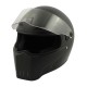 Bandit motorcycle helmet Alien II Black matt