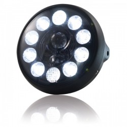 LED headlights 190mm \"British Style\"