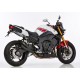 Auspuff Hurric pro2 Schwarz für Yamaha FZ8 N/NA/S/SA 10-15