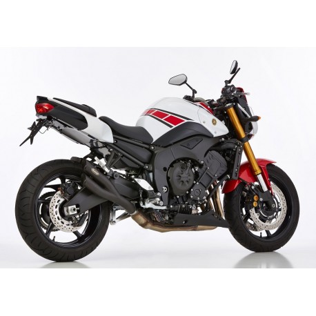 Auspuff Hurric pro2 Schwarz für Yamaha FZ8 N/NA/S/SA 10-15