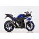 Auspuff Shark Street GP carbon - Yamaha YZF-R3 2015-21 // MT03 2016-21