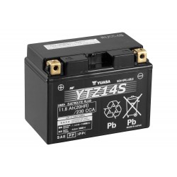 YUASA YTZ14S Battery Maintenance Free Delivered with Acid Pack