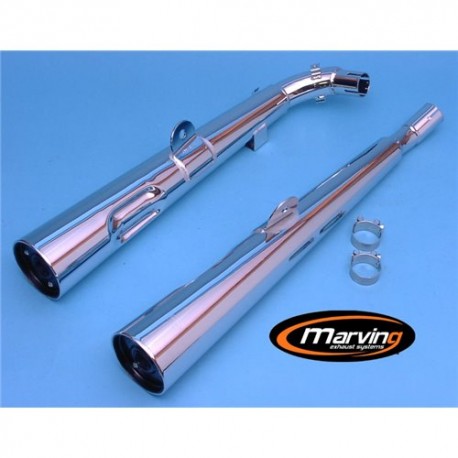 Exhaust Marving Marvi Cromo for Honda VT500 E