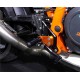 MG Biketec rearset for KTM 690 Duke 14-17 // Duke R 14-17