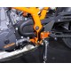 MG Biketec rearset for KTM 690 Duke 14-17 // Duke R 14-17