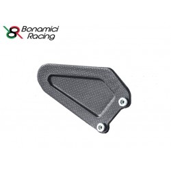 Fersenplatte aus Carbon für fussrastenanlage Bonamici Racing