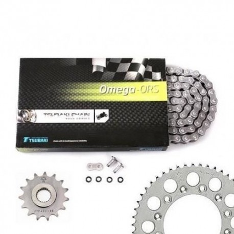 Kit Chain Tsubaki 525 Omega ORS for Honda CBF 600 N/NA // SA 08-14