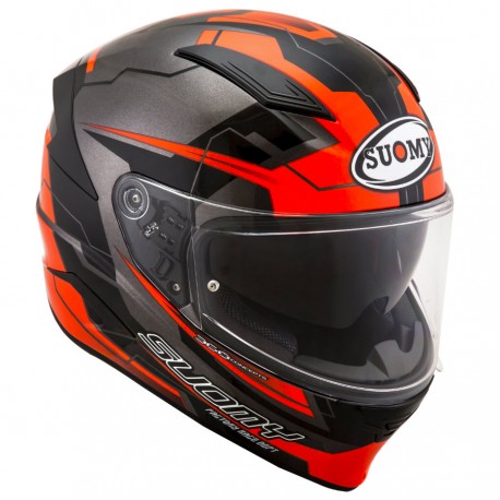 Suomy Helmet Speedstar Camshaft Orange/Grey