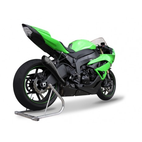 Echappement Hpcorse Hydroform Noir Kawasaki ZX6R 2009-16