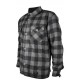 Harisson Sweep Grey / Black Motorcycle Shirt