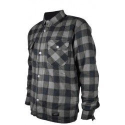 Harisson Chemise Moto Sweep Gris / Noir