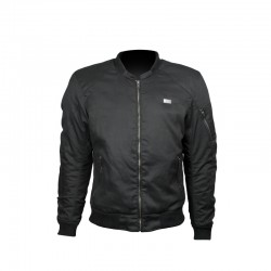 Blouson type Bombers toute saison Noire