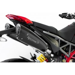 Auspuff Hpcorse Evoxtreme 260 Schwarz Ducati Hypermotard 950 2019-20