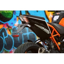 Support de plaque Moto-parts KTM 125 / 390 Duke 2017-23