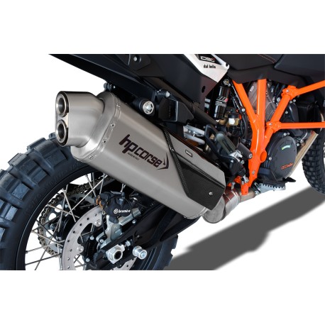 Auspuff Hpcorse 4-Track Black für KTM Adventure 1050/1090/1190/1290