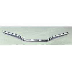 Guidon Fehling Streetbike Large Chrome Ø 25,4 mm / 810 mm avec encoche pour câble électrique