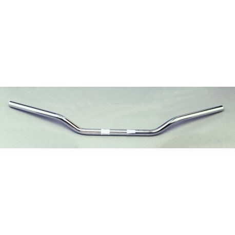 Guidon Fehling Streetbike Large Chrome Ø 25,4 mm / 810 mm avec encoche pour câble électrique