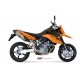 Auspuff Mivv Suono - KTM 950 / 990 SuperMoto / R 06-14 | Inox