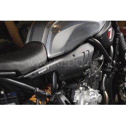 JvB-moto 'Super7' ABS Headlight Cover ABS, unpainted, incl. 'e'-approved LED - Yamaha MT07 18/+ // XSR700 18/+