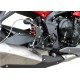 MG Biketec rearset - Triumph Street Triple 765 S / R / RS 2017 /+