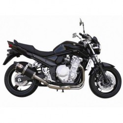 Auspuff Ixil Oval Xtrem noir - Suzuki GSF 1250 N Bandit // GSX 1250 FA 07-16