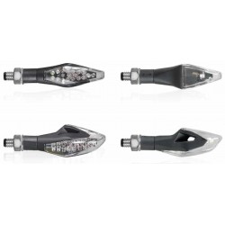 Chaft Led-Blinker + Bremslicht Wanted schwarz / smoke