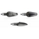 Chaft Led-Blinker + Bremslicht Fresh schwarz / smoke