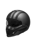 Motorcycle helmets BELL Broozer Free Ride Matte Gray/Black Size S