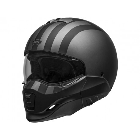 Motorcycle helmets BELL Broozer Free Ride Matte Gray/Black