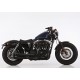 Full line Falcon Double Groove black - Harley-Davidson Sporster 883 / 1200 14/+