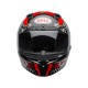 Motorradhelm BELL Qualifier DLX Mips Isle of Man Gloss Red/Black