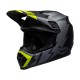 Motorcycle helmets BELL MX-9 Mips Strike Matte Gray/Black/Hi Viz