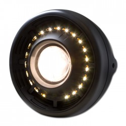 LED headlights 190mm \"British Style\"