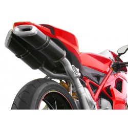 Exhaust Spark Rectangular Black - Ducati 848 // 1098 // 1098 S // 1098 R // 1198 // 1198 S