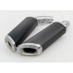 Exhaust Spark Rectangular Black - Ducati 848 // 1098 