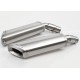 Echappement Spark Rectangular Inox Gris - Ducati 848 // 1098 