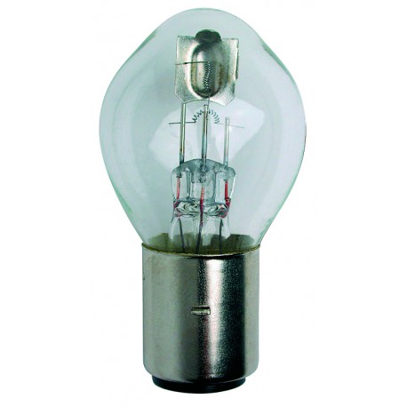 Light bulb BA 20D transparent