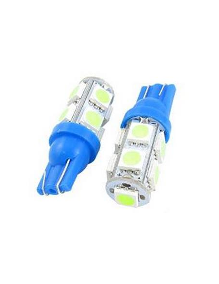 Glühbirne LED T 10 w5w blau