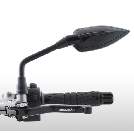 Rear-view mirror Chaft Factory black/mat/brillant