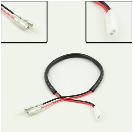 Câble adaptateur lumière de plaque d'immatriculation pour Honda cb 650
