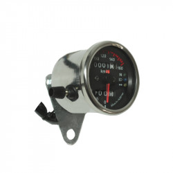 Tachometer Vintage Chaft | Schwarz