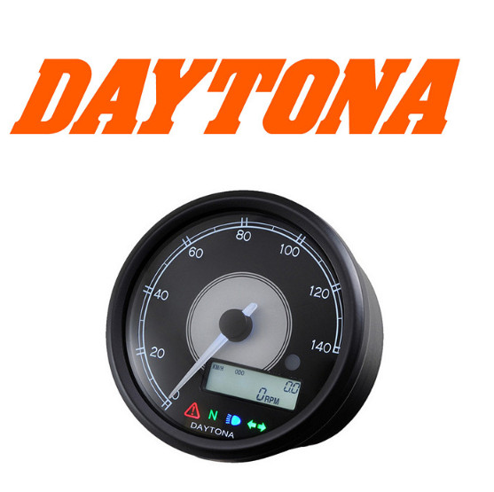 Daytona Velona digitaler Tacho schwarz bis 200 km/h