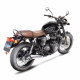 Echappement Leovince Classic Racer Gris - Triumph Bonneville T120 2016-18