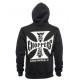 Hoodie West Coast Choppers OG Classic Noir | [1] Taille S