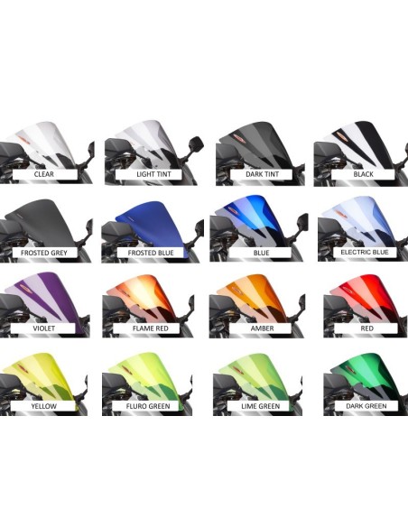 Bulle Powerbronze Flip 400 mm - Suzuki DL1000 2002-04 | Light Tint
