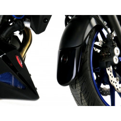 Powerbronze Mudguard Extenders Matt Black - Yamaha MT-07 14-20