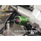 Powerbronze Crash Post Blocks - Ducati Monster 821 2014-20 / Monster 1200 /S/R 2014-20